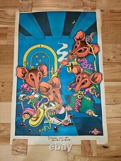 LEGIT Blacklight 1972 Patagno Saladin Prod. THE SORCERER WITH HELP FROM FRIENDS
