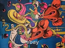 LEGIT Blacklight 1972 Patagno Saladin Prod. THE SORCERER WITH HELP FROM FRIENDS