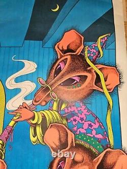 LEGIT Blacklight 1972 Patagno Saladin Prod. THE SORCERER WITH HELP FROM FRIENDS