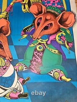 LEGIT Blacklight 1972 Patagno Saladin Prod. THE SORCERER WITH HELP FROM FRIENDS