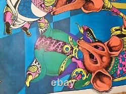 LEGIT Blacklight 1972 Patagno Saladin Prod. THE SORCERER WITH HELP FROM FRIENDS