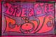 Live A Life Of Love Vintage 1970's Hippie Headshop Blacklight Poster -nice