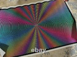 LOT OF (7) 1970s Blacklight Posters Vintage Hippie Stash