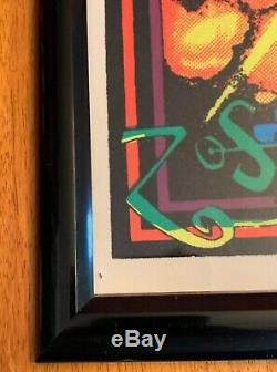 Led Zeppelin Black Light Glow Poster Art Wall Decor Collectible Band Rock USA