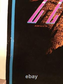 Led Zeppelin Earth Rift Vintage Rare Blacklight Poster