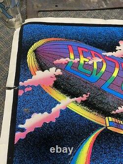 Led Zepplin 2335 Vintage Stairway To Heaven Poster 2335 Felt Black light