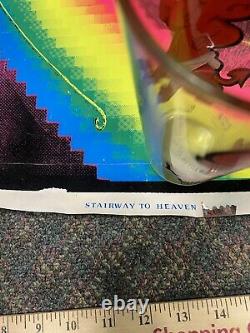 Led Zepplin 2335 Vintage Stairway To Heaven Poster 2335 Felt Black light