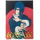 Legend 1976 Bruce Lee Blacklight Vintage Poster Rare