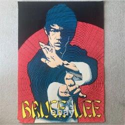 Legend 1976 Bruce Lee Blacklight Vintage Poster Rare