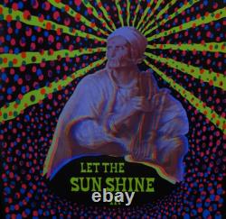 Let The Sun Shine In Vintage Blacklight Psychedelic Poster 1970 East Totem West