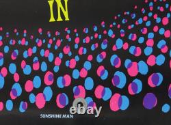 Let The Sun Shine In Vintage Blacklight Psychedelic Poster 1970 East Totem West