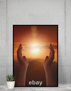 Light Of God Poster Picture Framed Wall Art Christian Gifts 8 gFnNZZz, 4w