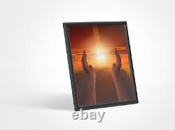 Light Of God Poster Picture Framed Wall Art Christian Gifts 8 gFnNZZz, 4w