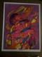 Light My Fire Vintage Blacklight Poster Couple Embrace Olsen 1967 Headshop