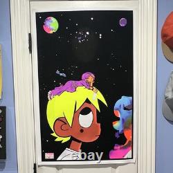 Lil Uzi Vert Eternal Atake Velvet Poster Black Light OFFICIAL 2020 Merch
