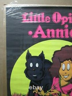 Little Opium Annie Vintage Black light Poster 1972 psychedelic Inv#G4959