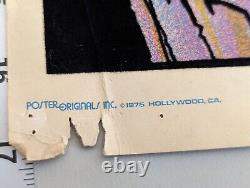 Lot 2 Black Light Posters Fantasy Originals Inc. Hollywood CA 1975 1977 Vintage