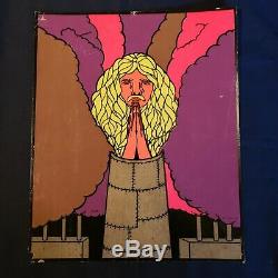 Lot of 9 Vintage Original 1972 Kaymac Blacklight Posters 17 X 14 Black Light