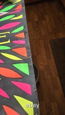 Love Garden VINTAGE 1970 BLACKLIGHT HEADSHOP POSTER By Jms. Platte Foster 29x22