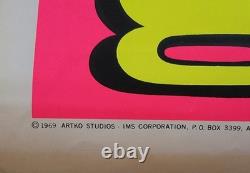 Love Is A Gas Poster Original Vintage 1969 Leroy Olson Esso Fuel