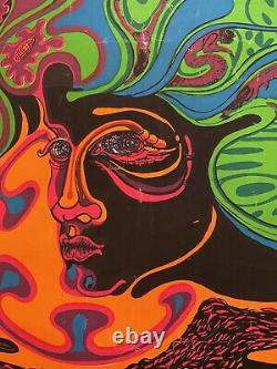 Lucy In The Sky With Diamonds-LSD-vintage original black light poster RARE-Nice