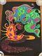 Lucy In The Sky With Diamonds Vintage 1970's Blacklight Psychedelic Poster