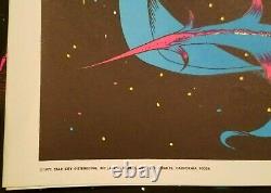 MAGIC DRAGON 1971 VINTAGE PSYCHEDELIC POSTER By STAR CITY -NICE! 28x38