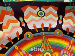 MAGIC MANDALA VINTAGE 1960's EAST TOTEM WEST HEADSHOP POSTER By Joe McHugh -NICE