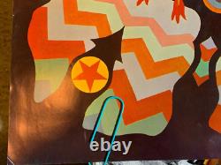 MAGIC MANDALA VINTAGE 1960's EAST TOTEM WEST HEADSHOP POSTER By Joe McHugh -NICE