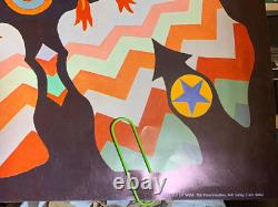 MAGIC MANDALA VINTAGE 1960's EAST TOTEM WEST HEADSHOP POSTER By Joe McHugh -NICE