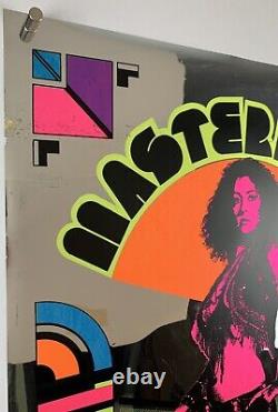 MASTERPIECE ORIGINAL FOUR PEOPLE BLACKLIGHT POSTER 1971 Andy Warhol Factory