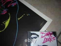 MOON FLOWERS BLACKLIGHT POSTER 1971 VINTAGE JOW PETAGO iii