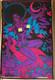 Moon Princess Sexy Vixen Vintage 1973 Blacklight Poster By One Stop -nice