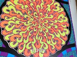 MOSAIC SUN 1968 VINTAGE BLACKLIGHT NOS POSTER By CELESTIAL ART -NICE