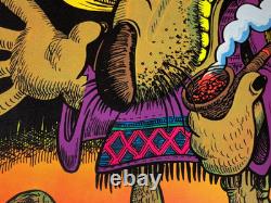 MOUSE AM EYE SEE KAY VINTAGE 1974 BLACKLIGHT HEADSHOP POSTER By Tim Wallace