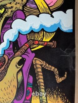 MOUSE AM EYE SEE KAY VINTAGE 1974 BLACKLIGHT HEADSHOP POSTER By Tim Wallace
