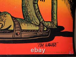 MOUSE AM EYE SEE KAY VINTAGE 1974 BLACKLIGHT HEADSHOP POSTER By Tim Wallace