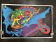 Magic Dragon Psychedelic Black Light Poster Vintage 1971 C2615