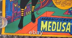 Magnificent Medusa 1971 Third Eye Black Light Marvel Poster 4013