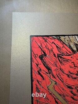 Malleus Domina Silkscreen Fine Art Print Poster AP Signed #'d /43 Blacklight