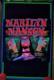 Marilyn Manson 3 Faces Blacklight Poster Flocked Metal 1997 Vintage
