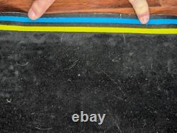 Marilyn Manson 3 Faces Blacklight Poster Flocked Metal 1997 Vintage