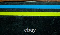 Marilyn Manson 3 Faces Blacklight Poster Flocked Metal 1997 Vintage