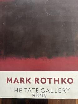 Mark Rothko Light Red Over Black 1957 Tate Gallery Art Print 1971 Exhibition
