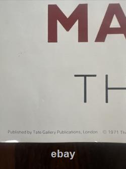 Mark Rothko Light Red Over Black 1957 Tate Gallery Art Print 1971 Exhibition
