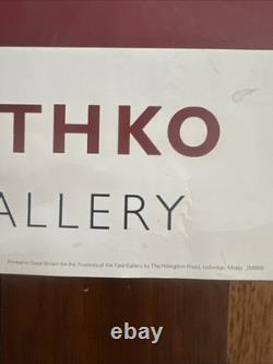 Mark Rothko Light Red Over Black 1957 Tate Gallery Art Print 1971 Exhibition