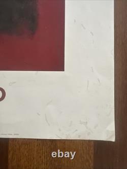 Mark Rothko Light Red Over Black 1957 Tate Gallery Art Print 1971 Exhibition
