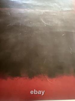 Mark Rothko Light Red Over Black 1957 Tate Gallery Art Print 1971 Exhibition