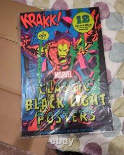 Marvel Classic Black Light Posters 12 Third Eye 2021 Sealed Abrams HTF 20 X 30