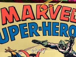 Marvel Comics Vintage 1971 Third Eye Store Display Blacklight Poster -read